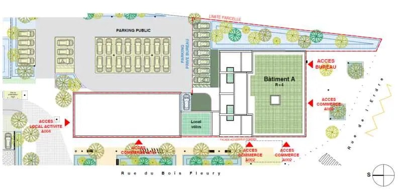Rue Suzanne Barbanchon, La Chapelle-sur-Erdre à vendre - Plan de site - Image 2 de 5