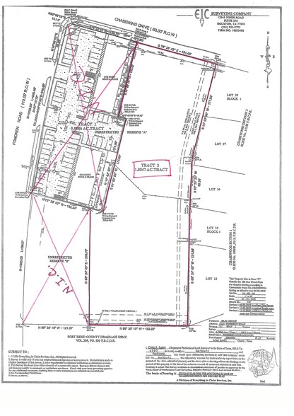 0 Chasewind Drive, Missouri City, TX à vendre - Plan de site - Image 2 de 2