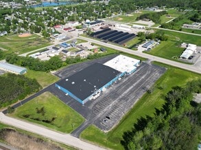 701 Maple St, Peshtigo, WI - Aerial  map view