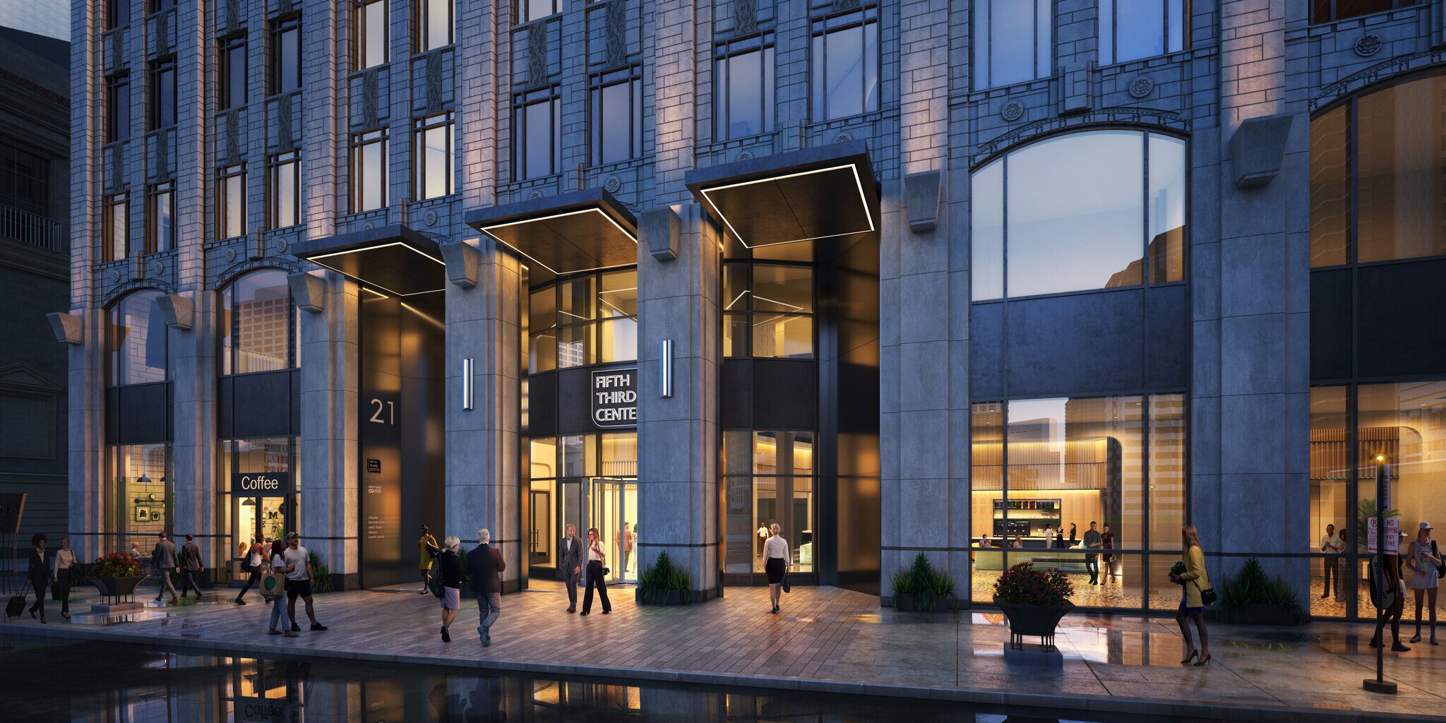 21 E State St, Columbus, OH à louer Photo du bâtiment- Image 1 de 14