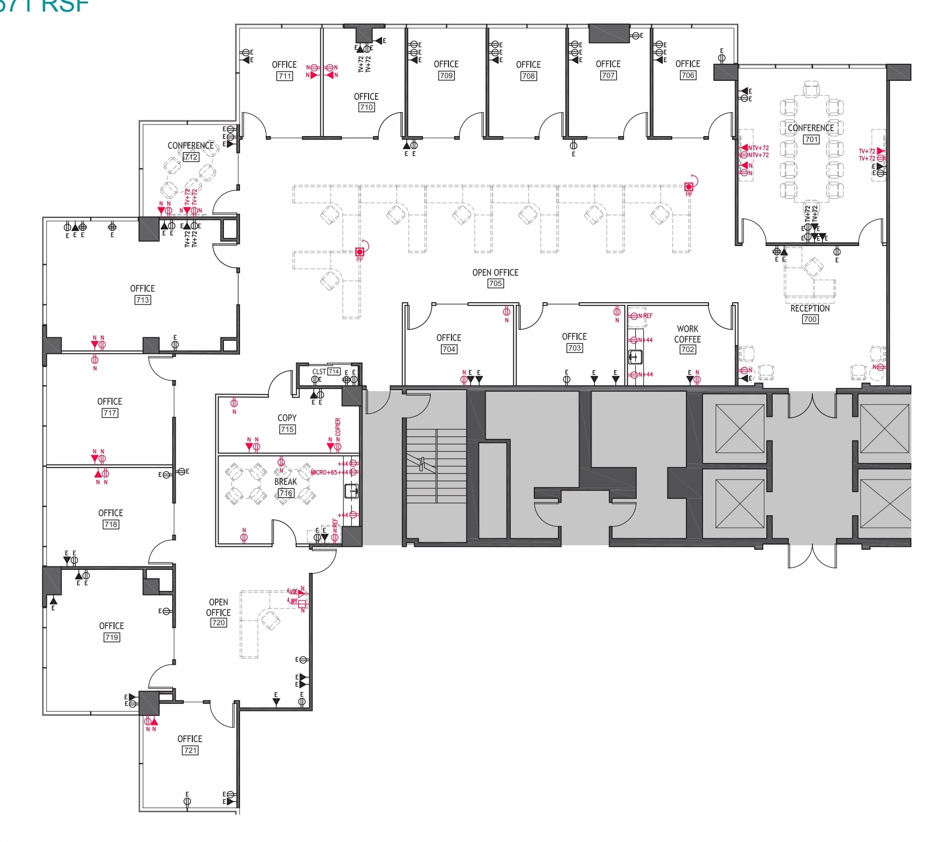 1511 N Westshore Blvd, Tampa, FL for lease Floor Plan- Image 1 of 11