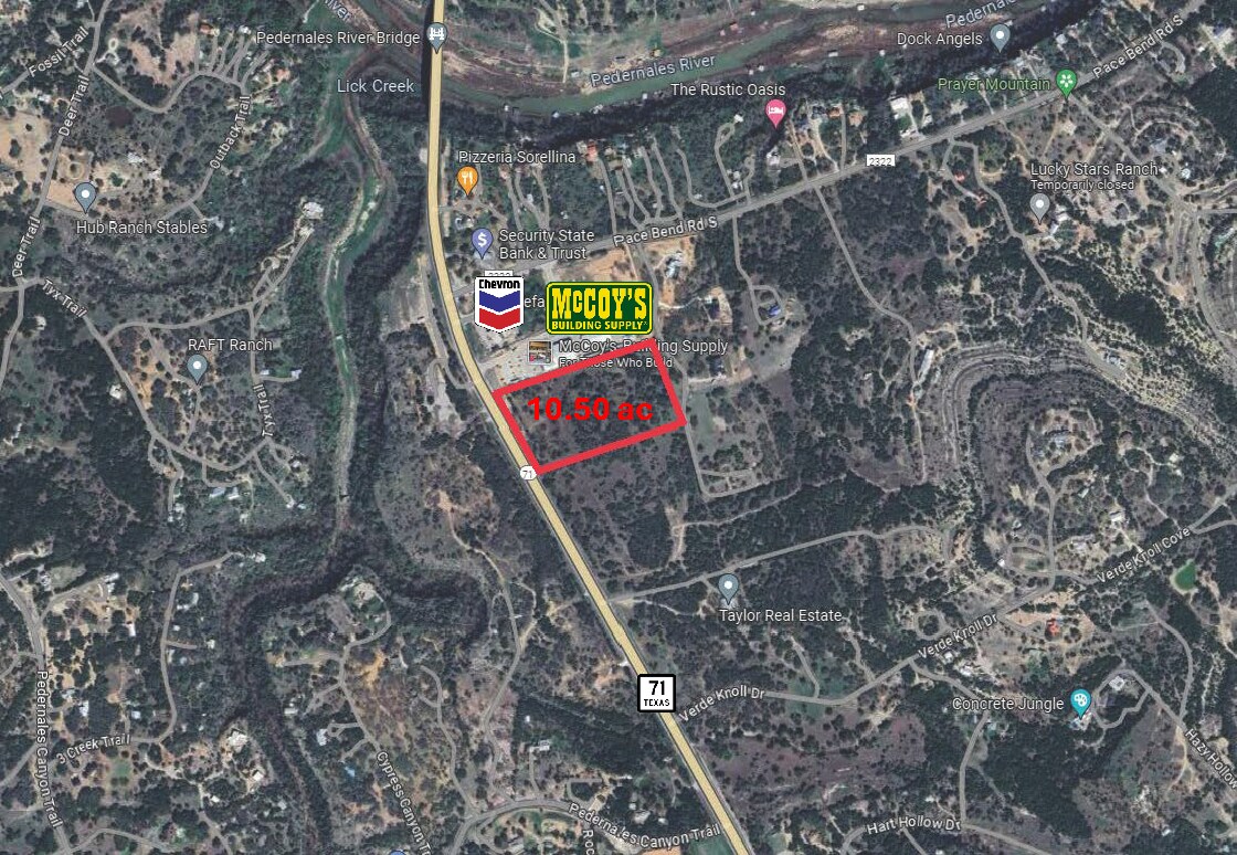 23310 State Highway 71, Spicewood, TX à vendre Photo du bâtiment- Image 1 de 10