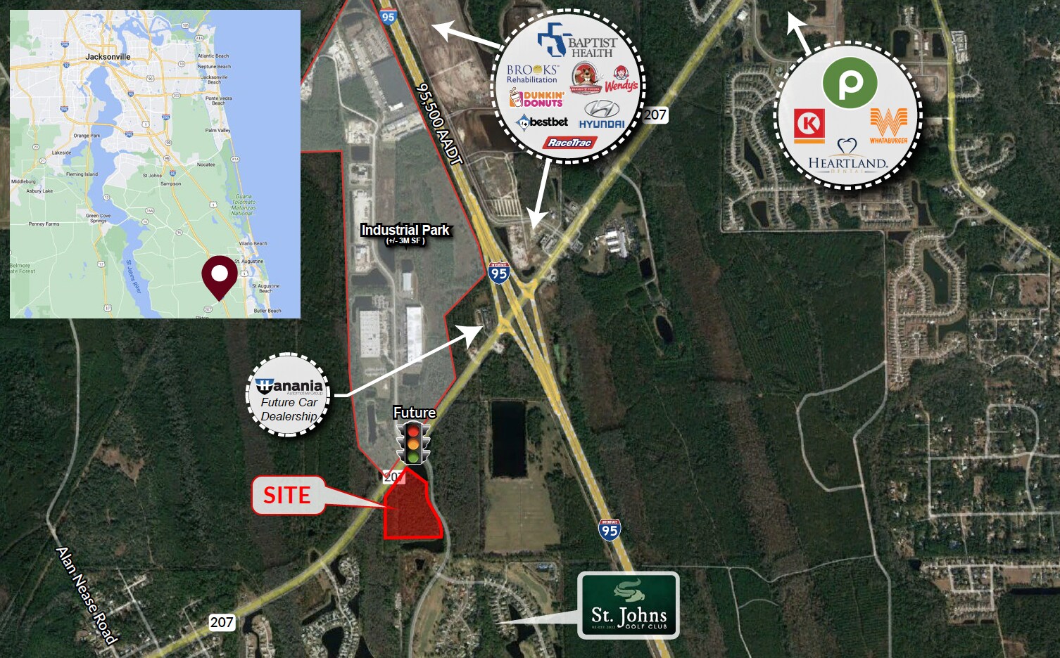 SR 207 & Cypress Links Blvd, Elkton, FL à louer Photo du bâtiment- Image 1 de 5