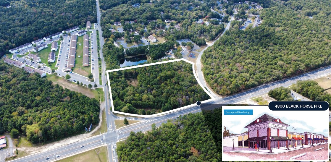 4800 Black Horse Pike, Mays Landing, NJ à vendre Photo du bâtiment- Image 1 de 9