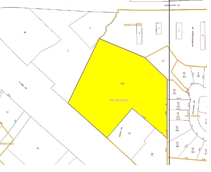 4425 S Cobb Dr, Smyrna, GA à louer - Plan cadastral - Image 3 de 8