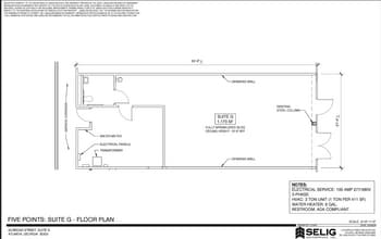 31 Peachtree St, Atlanta, GA à louer Plan d’étage- Image 1 de 1