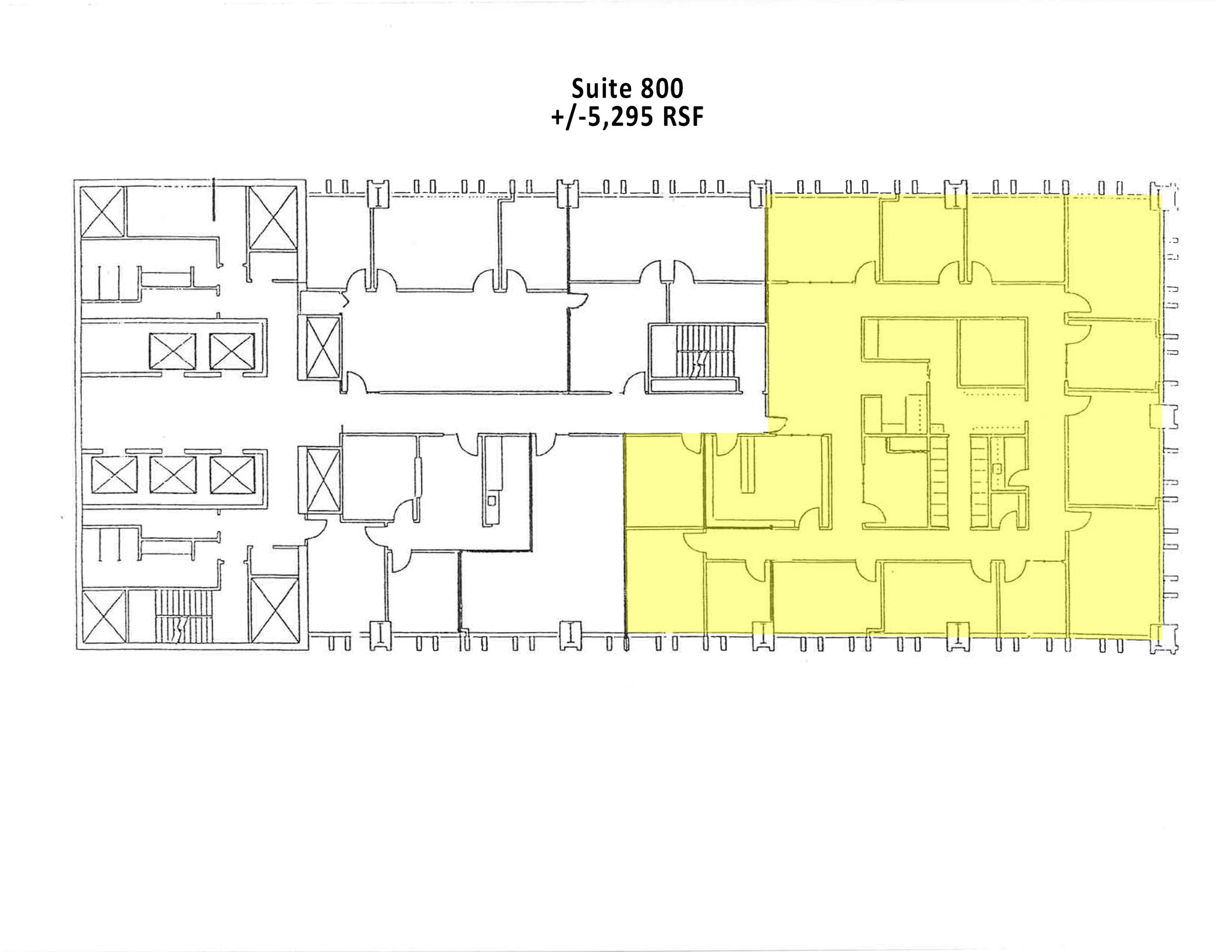 201 Robert S Kerr Ave, Oklahoma City, OK à louer Plan d’étage- Image 1 de 1