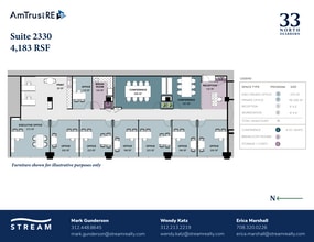 33 N Dearborn St, Chicago, IL à louer Plan d’étage- Image 1 de 1