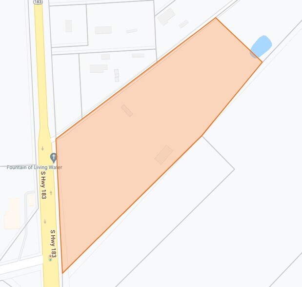 10445 S US Hwy 183, Austin, TX for lease - Plat Map - Image 2 of 2