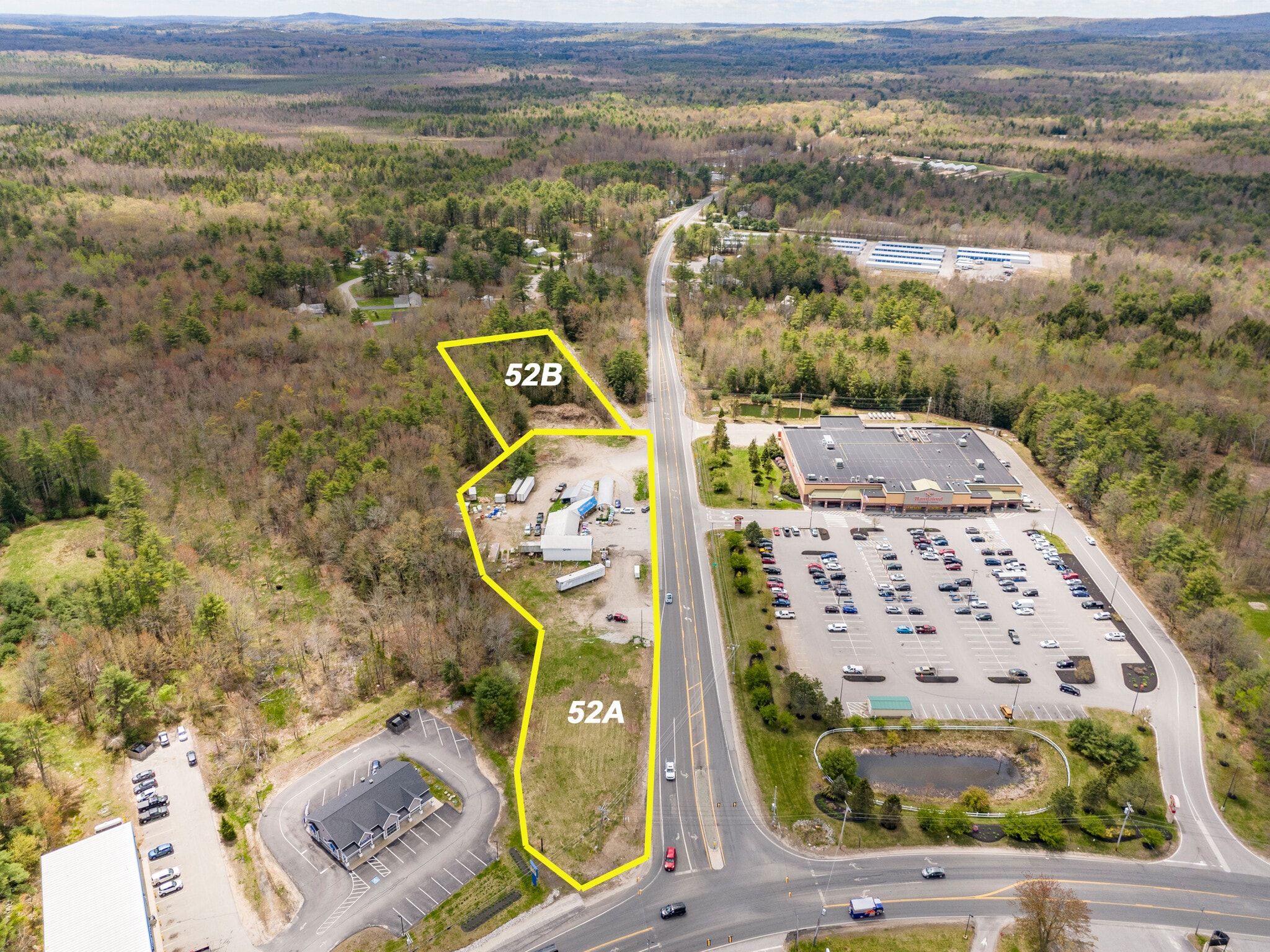 262 Main st, East Waterboro, ME for sale Aerial- Image 1 of 28