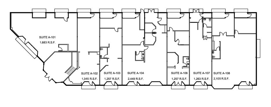 2915 Red Hill Ave, Costa Mesa, CA à louer Plan d’étage- Image 1 de 1