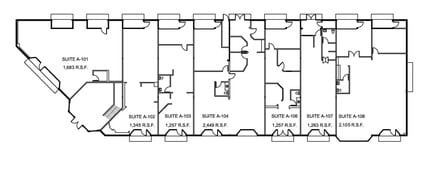 2915 Red Hill Ave, Costa Mesa, CA à louer Plan d’étage- Image 1 de 1