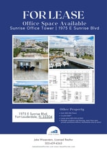 1975 E Sunrise Blvd, Fort Lauderdale, FL à louer Photo du bâtiment- Image 2 de 2