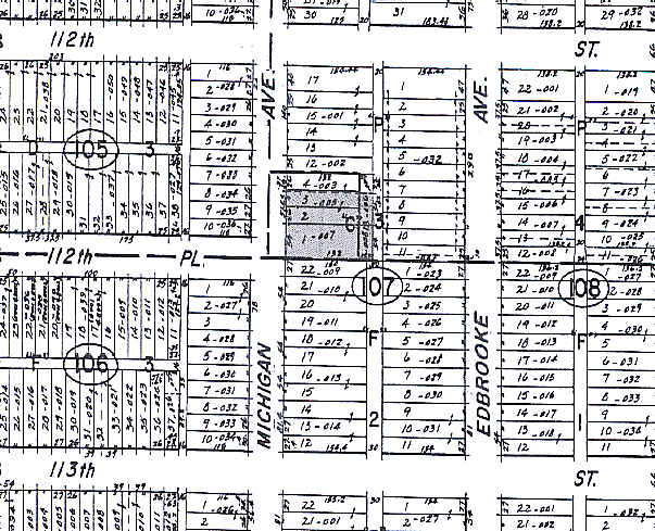 11221-11227 S Michigan Ave, Chicago, IL à vendre - Plan cadastral - Image 3 de 7