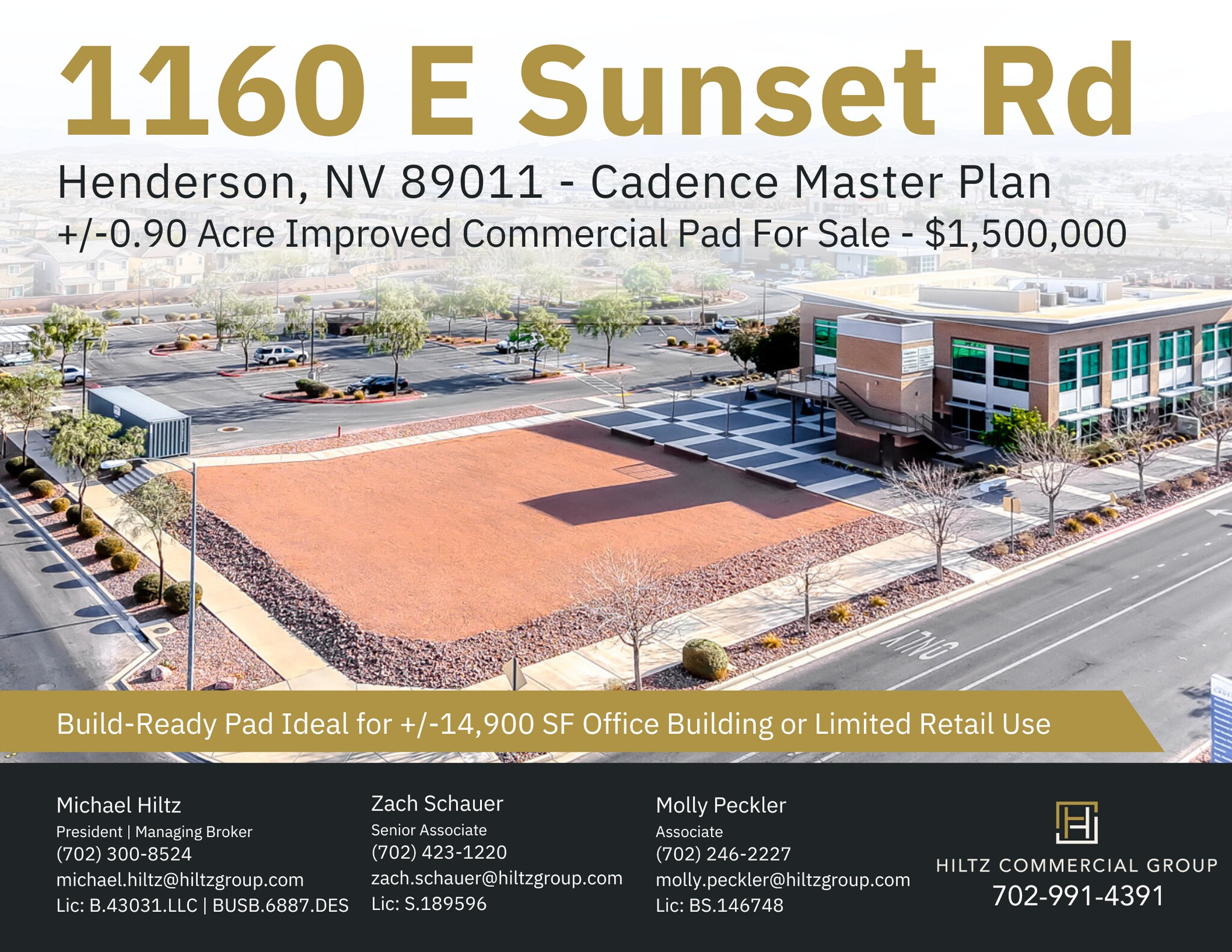 1160 E Sunset Rd, Henderson, NV à vendre Photo principale- Image 1 de 17