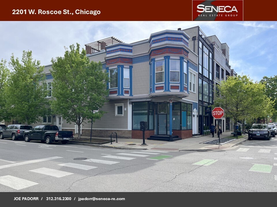 2201 W Roscoe St, Chicago, IL à vendre Photo du bâtiment- Image 1 de 1