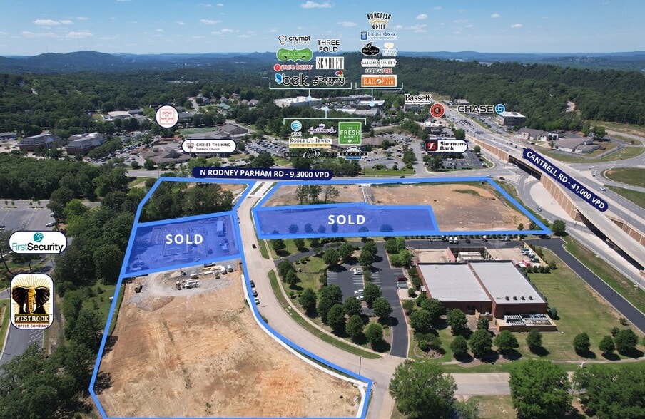Rodney Parham Rd And Anderson Dr, Little Rock, AR for sale - Building Photo - Image 3 of 5