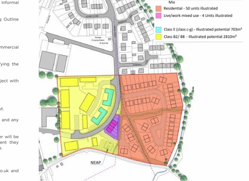 South of Riccal Drive, Helmsley for sale - Site Plan - Image 1 of 2