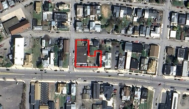 459 W Broad St, Hazleton, PA - AERIAL map view