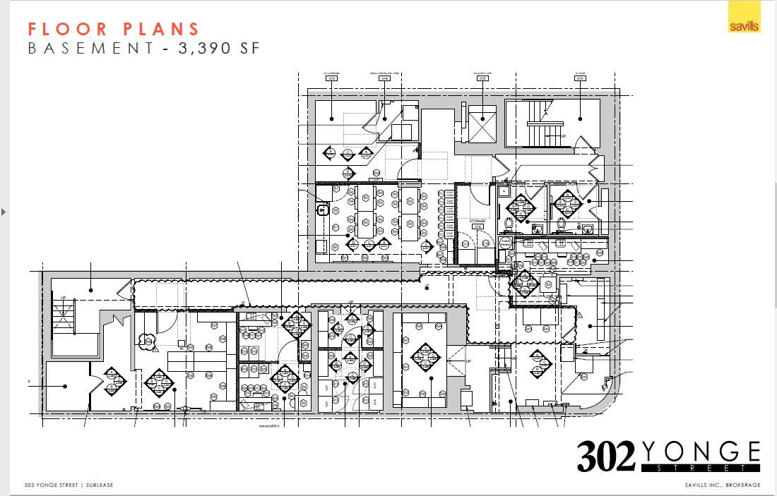 302 Yonge St, Toronto, ON for lease Floor Plan- Image 1 of 1