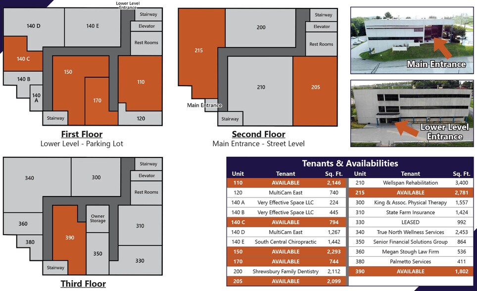 73 E Forrest Ave, Shrewsbury, PA à louer - Plan de site - Image 3 de 6