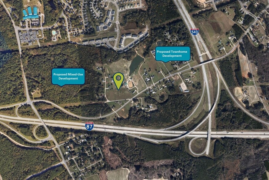 230-254 Money Tree Ln, Knightdale, NC for sale - Building Photo - Image 1 of 3