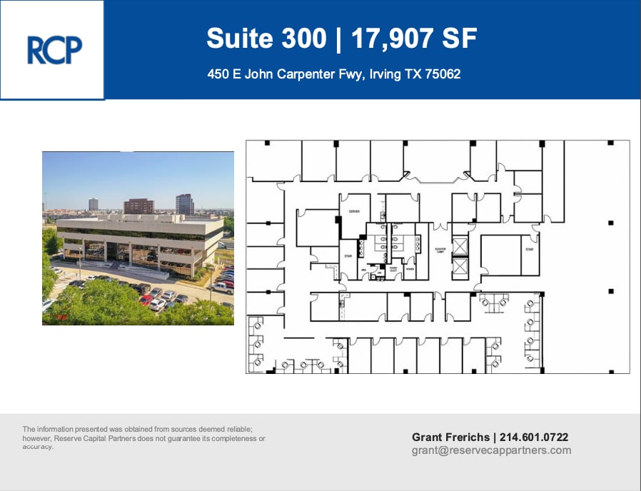 450 E John Carpenter Fwy, Irving, TX à louer Plan d’étage- Image 1 de 1