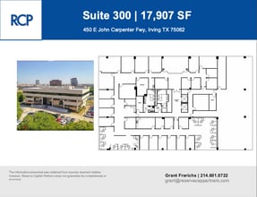 450 E John Carpenter Fwy, Irving, TX à louer Plan d’étage- Image 1 de 1