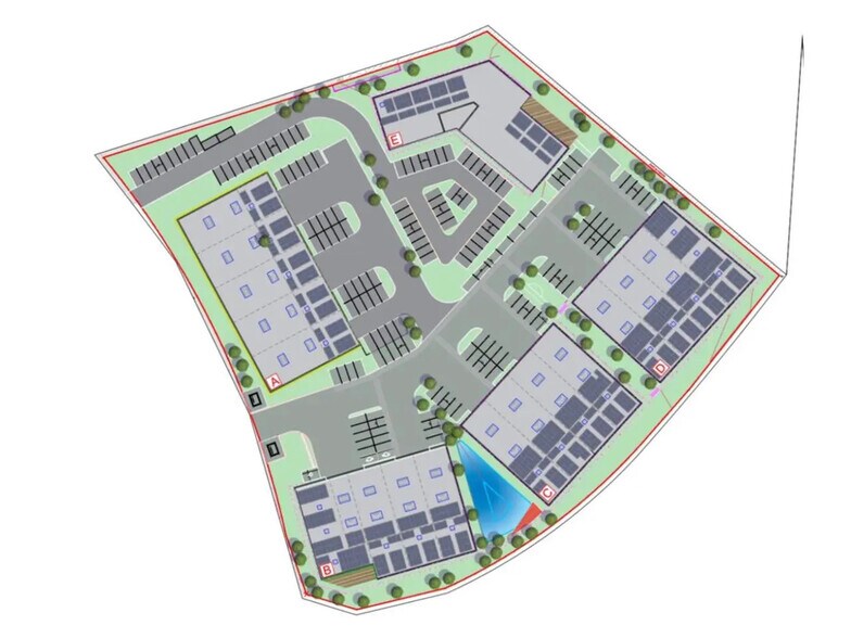 Local d'activités dans Louvres à vendre - Plan d’étage - Image 3 de 3