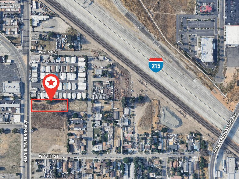 N. Mount Vernon Ave, San Bernardino, CA for sale - Aerial - Image 1 of 1