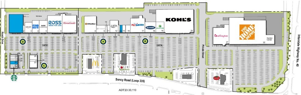 2500-3130 S Soncy Rd, Amarillo, TX for lease - Building Photo - Image 3 of 21