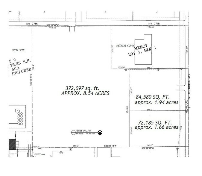 2601 N Rockwell Ave, Bethany, OK à vendre - Plan de site - Image 3 de 3