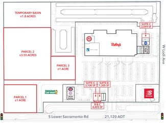 Plus de détails pour 515 S Lower Sacramento Rd, Lodi, CA - Terrain à vendre