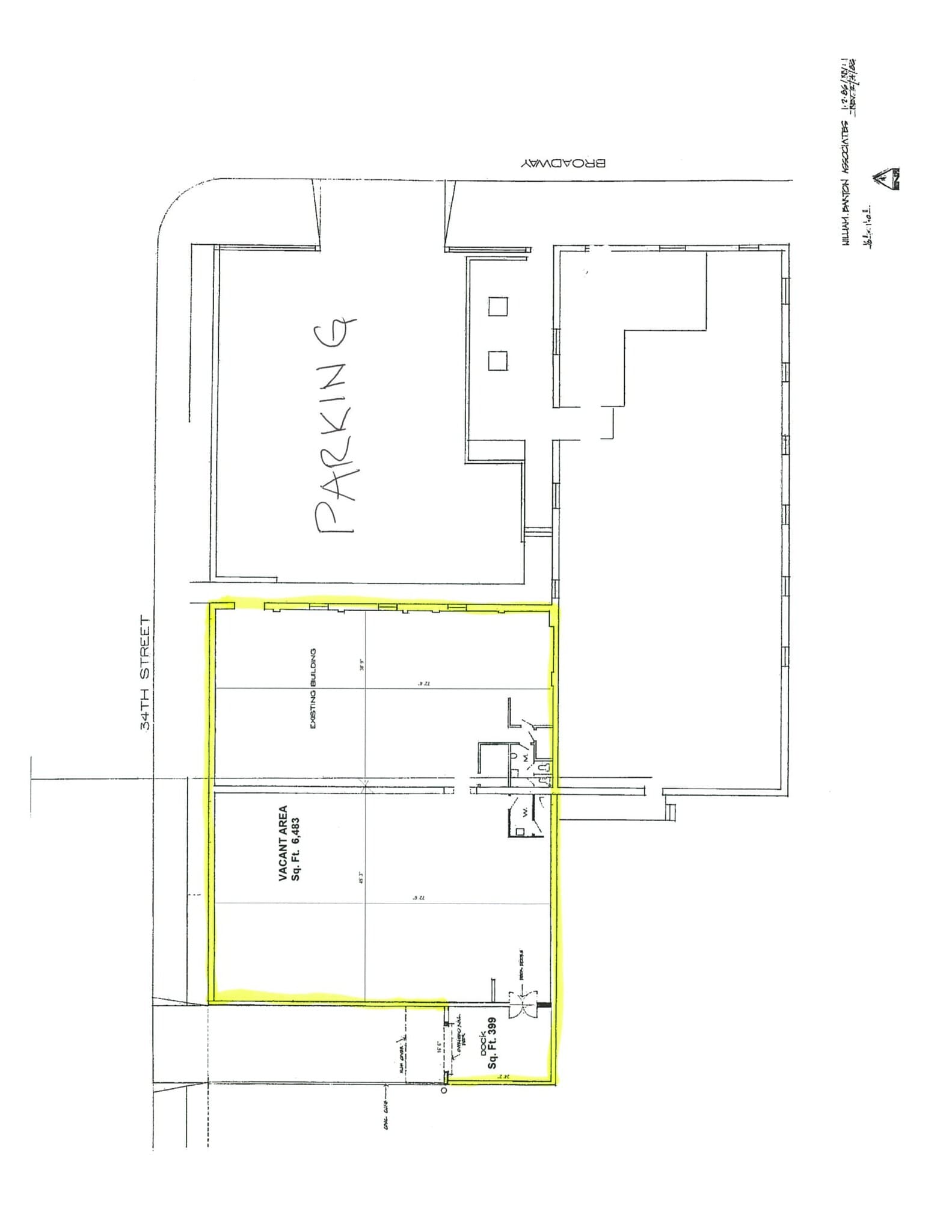 406 W 34th St, Kansas City, MO à louer Plan de site- Image 1 de 1