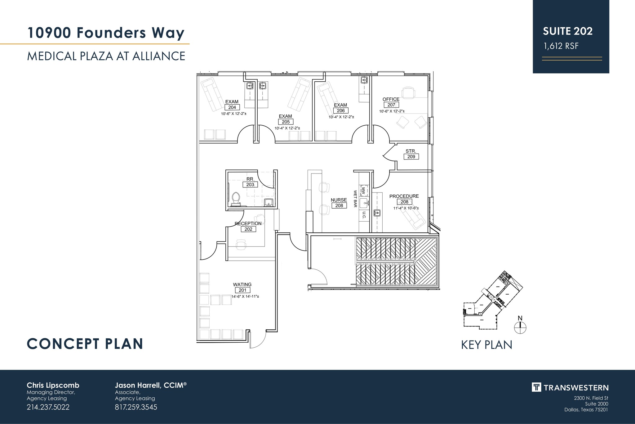 10900 Founders Way, Fort Worth, TX à louer Plan d  tage- Image 1 de 1