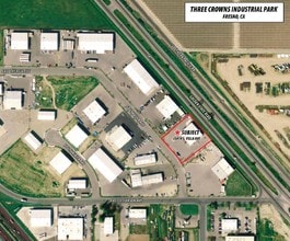 5410 S Villa Ave, Fresno, CA - AÉRIEN  Vue de la carte