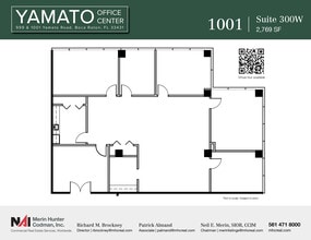 999-1001 W Yamato Rd, Boca Raton, FL à louer Plan d’étage- Image 2 de 13