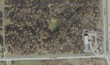 Mahoning Avenue, North Jackson, OH - Aerial  map view