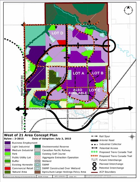 Four Land Parcels portfolio of 4 properties for sale on LoopNet.ca - Site Plan - Image 2 of 2