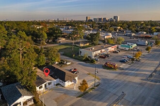 1426 Gessner Rd, Houston, TX - AERIAL  map view