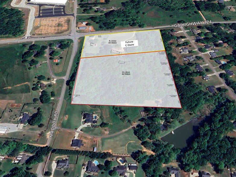 8195 Highway 124 W, Hoschton, GA for sale - Building Photo - Image 2 of 7