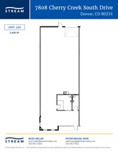 7808 E Cherry Creek South Dr, Denver, CO à louer Plan de site- Image 1 de 1