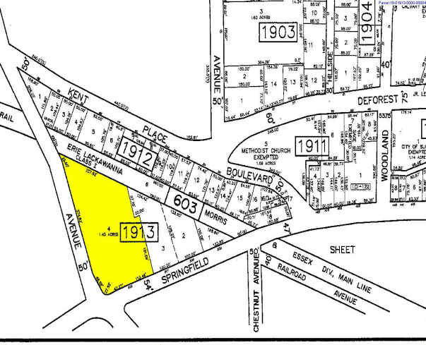 535 Springfield Ave, Summit, NJ à louer - Plan cadastral - Image 2 de 6