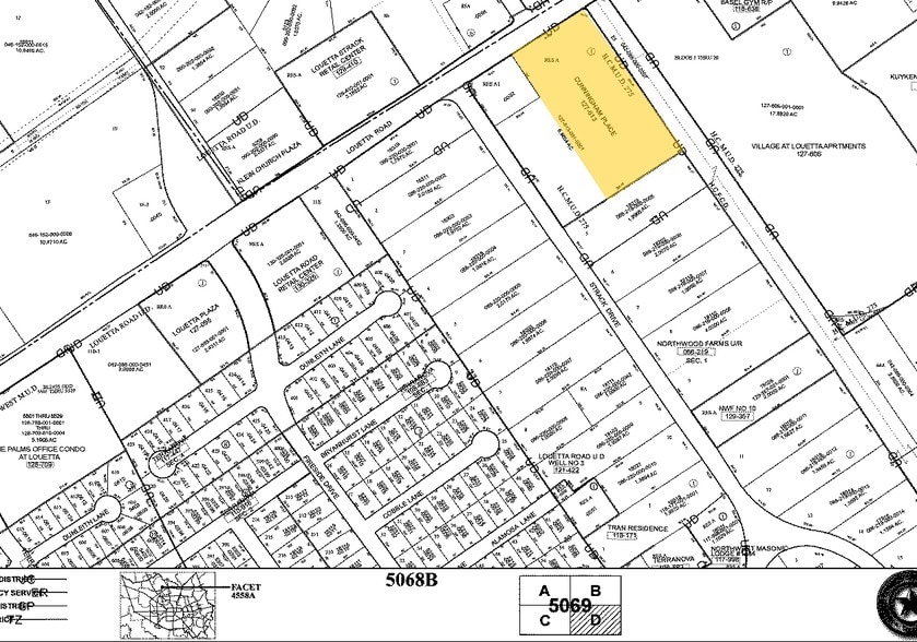 TBD Louetta Rd, Spring, TX for lease - Plat Map - Image 2 of 5