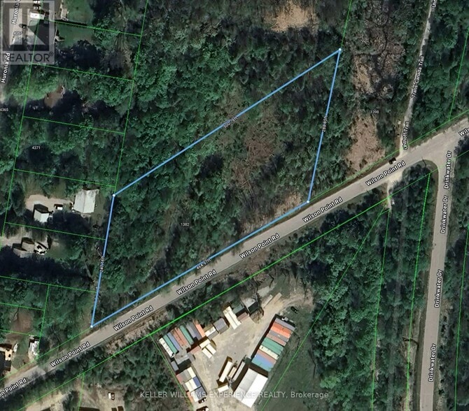 1382 Wilson Point rd, Orillia, ON for sale - Aerial - Image 2 of 3