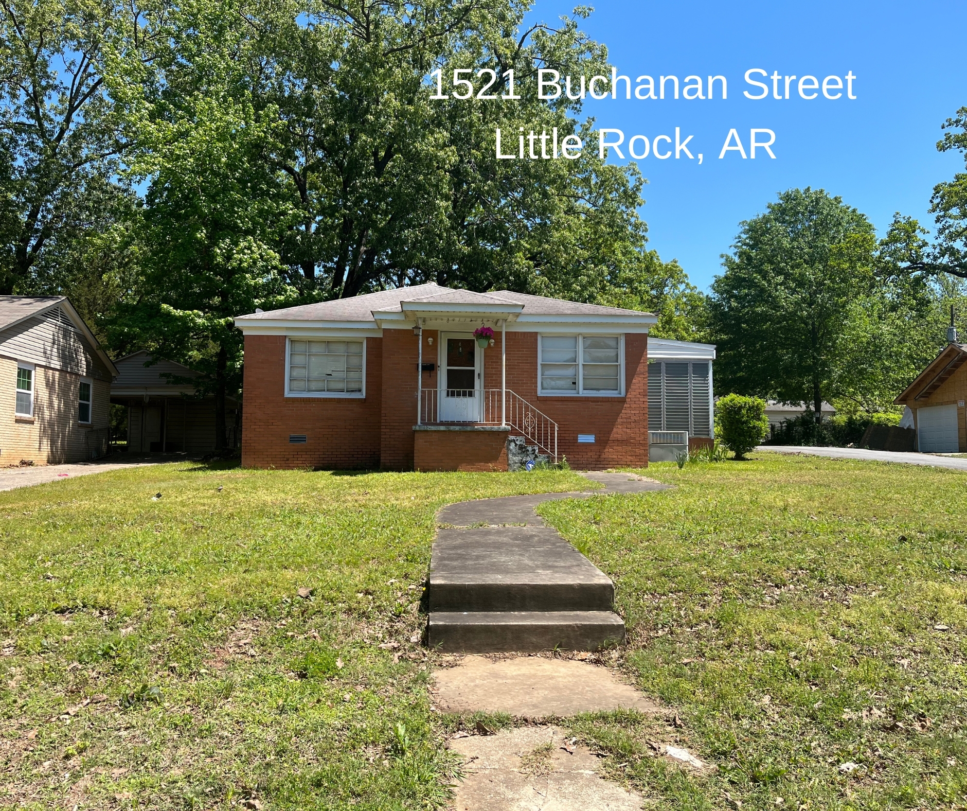 1521 S Buchanan St, Little Rock, AR à vendre Photo principale- Image 1 de 1