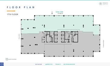 1700 N Moore St, Arlington, VA à louer Plan d’étage- Image 1 de 1