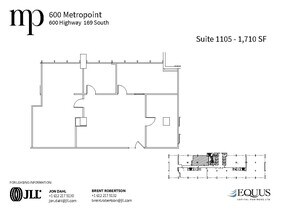 600 Highway 169 S, Saint Louis Park, MN for lease Floor Plan- Image 1 of 1