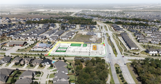 Plus de détails pour NWQ of Trinity Falls Pkwy & Olympic Crossing, McKinney, TX - Vente au détail à louer