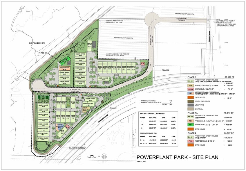 PowerPlant Park, Richmond, CA à vendre - Plan de site - Image 3 de 18
